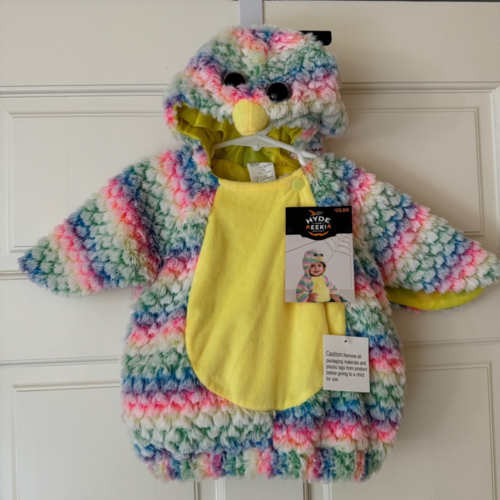 Infant (0-6M) Bird Halloween Costume Long Sleeve Pullover Hooded Jacket 🎃